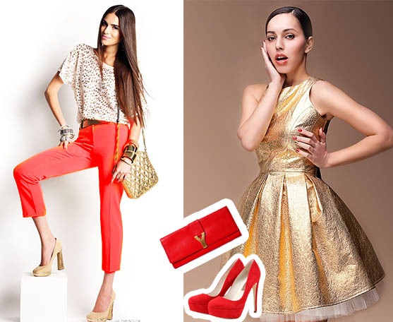 Sarkans ir kombinācija ar citām krāsām sievietes apģērbā, kas nozīmē, ar ko valkāt, kurš piestāv