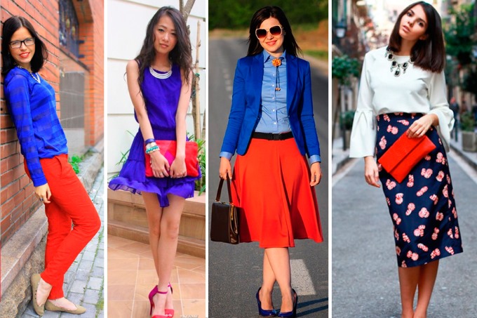 Quelle est la combinaison de la couleur bordeaux dans les vêtements pour femmes et hommes? Une photo