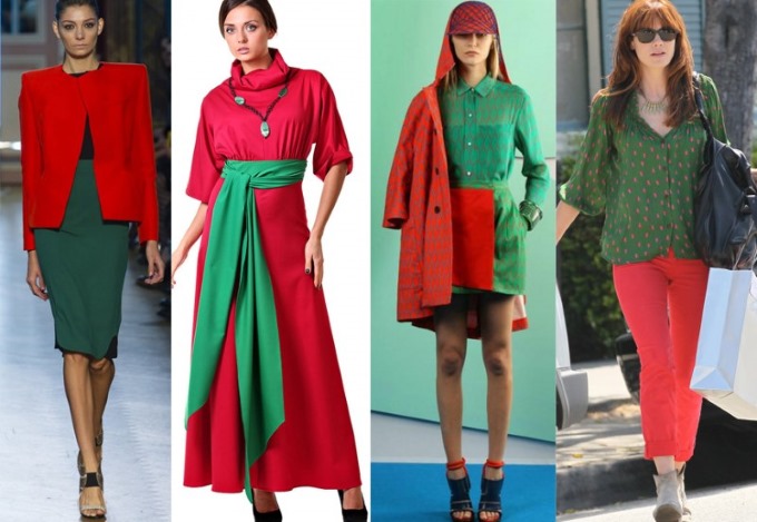 Quelle est la combinaison de la couleur bordeaux dans les vêtements pour femmes et hommes? Une photo