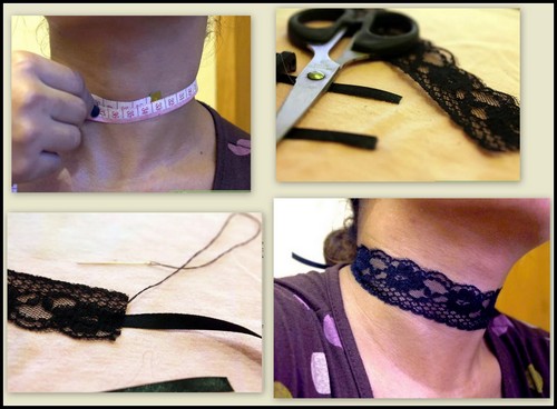 Chokers sur le cou: photos de femmes et d'hommes. Comment faire des chokers à partir de perles, de cuir, de dentelle, d'écouteurs, d'un collier avec une bague