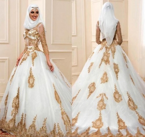Robes de mariée musulmanes. Modèles, styles, qu'il vaut mieux acheter