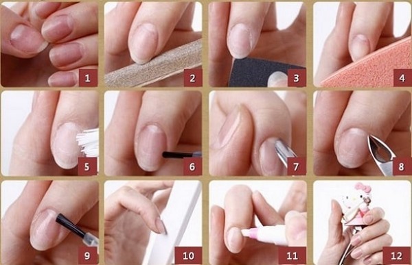Application étape par étape du vernis gel sur les ongles. Instructions photo, vidéo pour les débutants, conseils