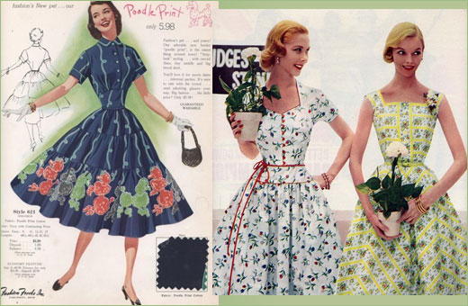 Style Hipsters dans les vêtements des années 50. Photos d'images réussies pour femmes et hommes. Impressions de mode