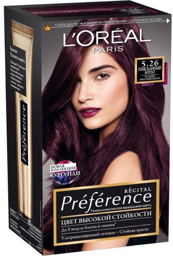 Couleur des cheveux brun-violet. Photos, peintures, qui convient, instructions de coloration
